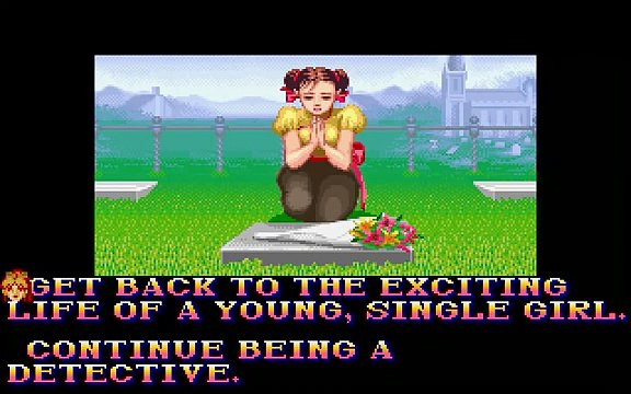 Super Street Fighter II Turbo Chun-Li's Ending