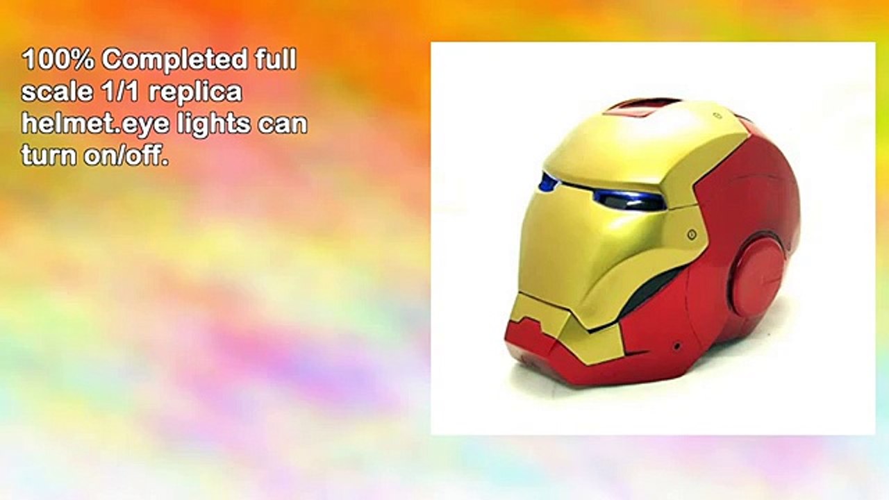 Iron Man Mark Viiiii Cosplay Helmet 11 Scale Unopening Helmet