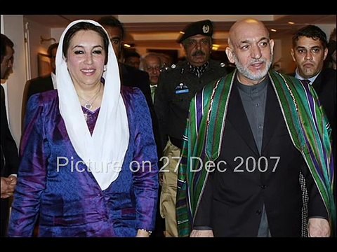 Benazir Bhutto killed in blast on 27th dec 2007 rawalpindi