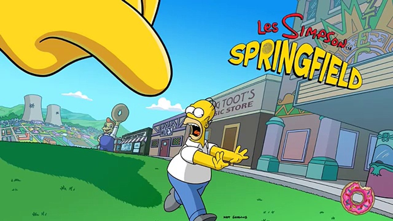 Les Simpsons Springfield HACK 4.13.5 / Free Shopping / Argent illimité / Donuts illimité [iOS]