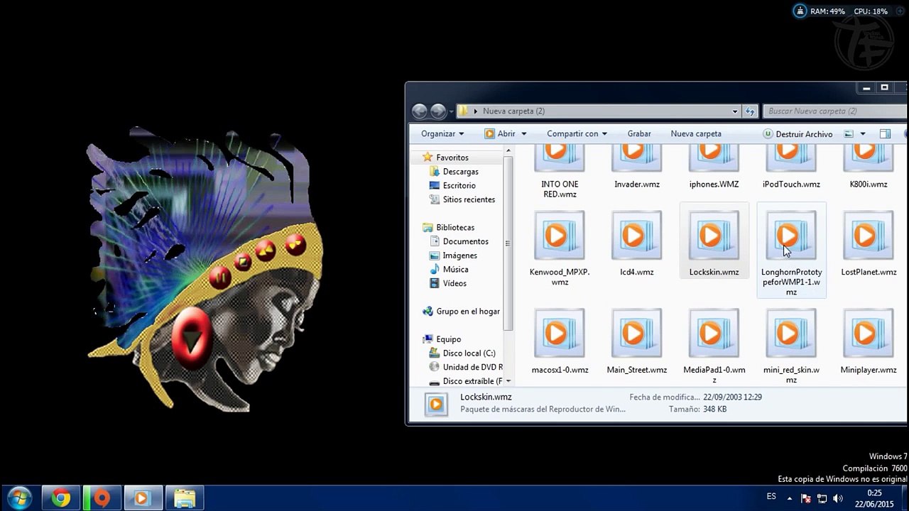Descargar 15 Skins Para Windows Media Player | TecnologiaForever - video  Dailymotion