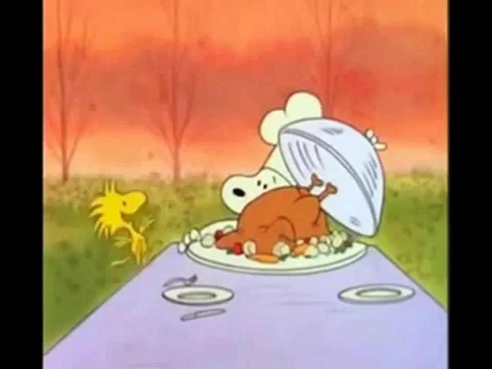 Happy Thanksgiving, Snoopy Style!