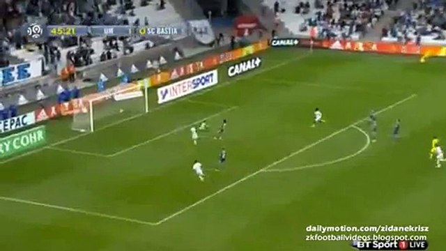 2-0 Romain Alessandrini Quick Goal | Olympique Marseille v. SC Bastia 13.09.2015 HD