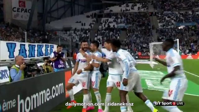 Romain Alessandrini 2:0 HD | Olympique Marseille v. SC Bastia 13.09.2015 HD