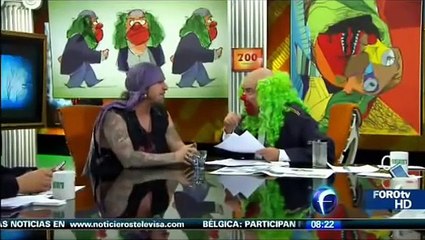 Txus di Fellatio en "El Mañanero, Con Brozo" 17 de abril de 2013 [Buena calidad]