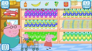 Peppa Pig at the Supermarket Part 1   best app demos for kids | peppa pig games
