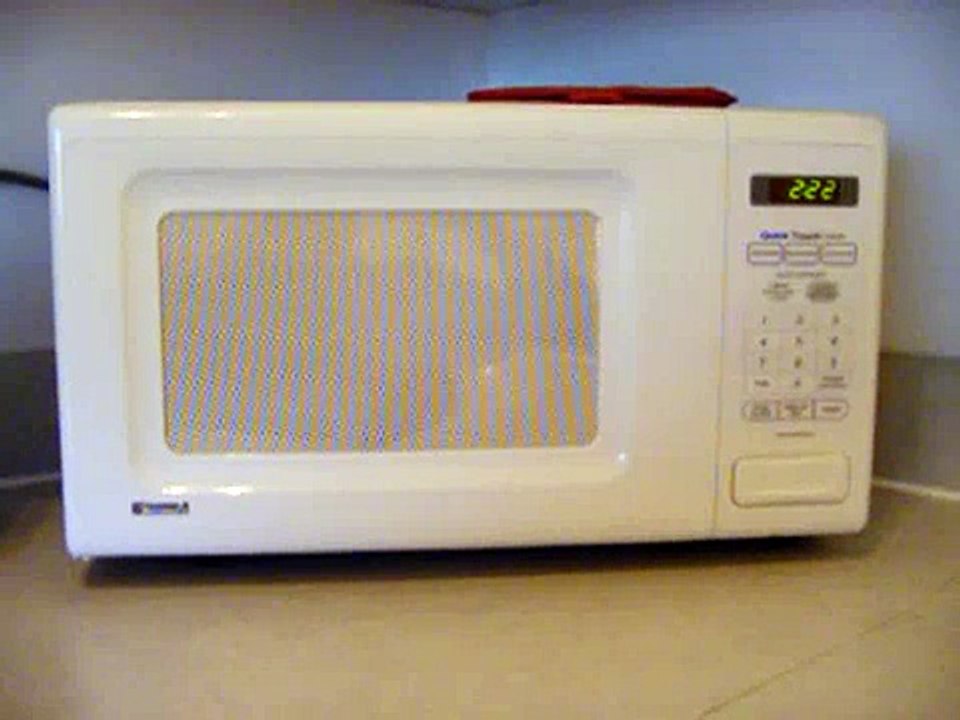 My microwave oven running for 30 seconds