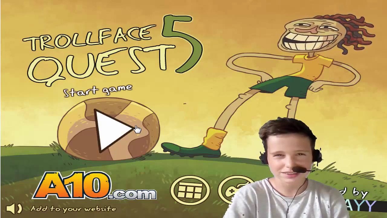 Des trolls qui se mettent au football ? TROLL FACE QUEST 5 !
