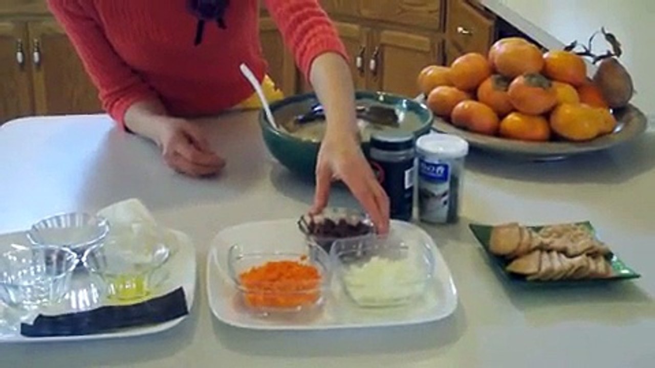 Korean Rice in Bean Curd Pocket
