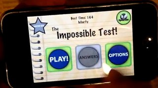 The REAL Answers to The Impossible Test by PixelCube