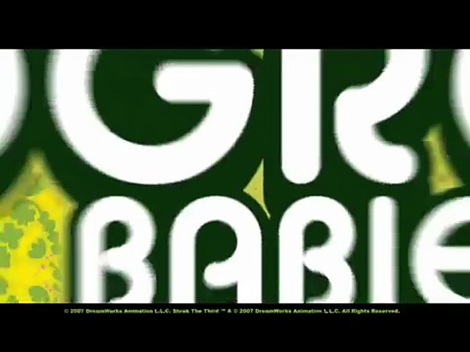 Bebês Shrek dançando! -- Shrek Terceiro