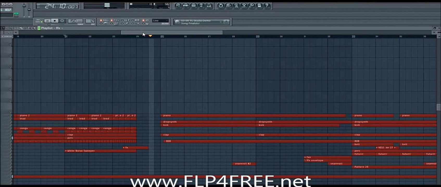 FL Studio | EDM Trap Beat 10 ( Futuristic 3 ) + FREE FLP