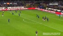Mario Balotelli Fantastic Skills and Shot Hits The Post | Inter Milan v. AC Milan 13.09.2015 HD