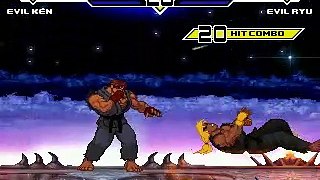 Evil Ken Vs. Evil Ryu (revenge)