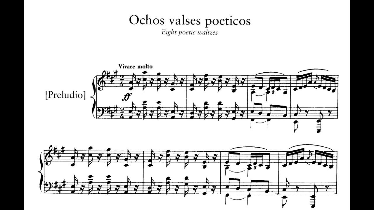 Valses poéticos (completo) - Granados