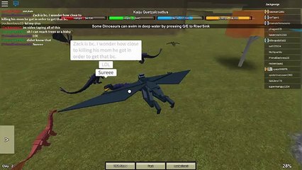 Mean People on ROBLOX Dinosaur Simulator