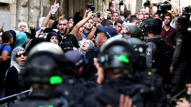 مواجهات عنيفة في المسجد الاقصى قبل راس السنة العبرية