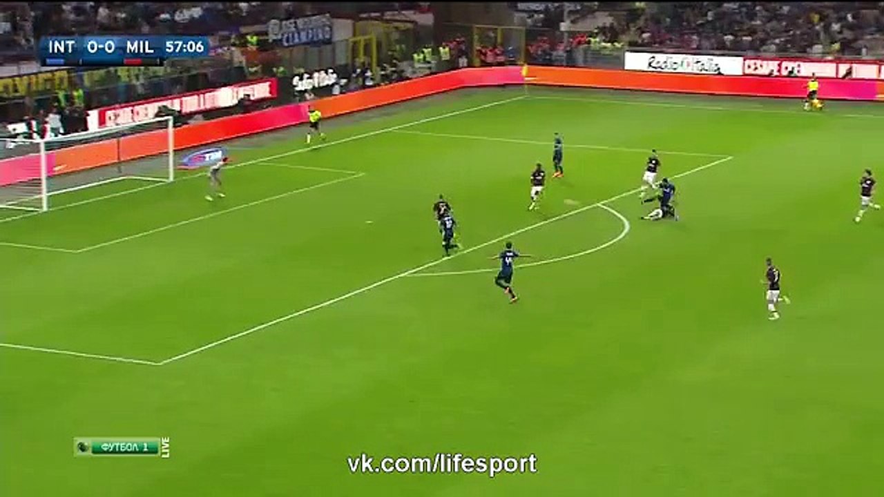 Inter 1-0 AC Milan All Goals & Full Highlights Serie A 13.09.2015 HD