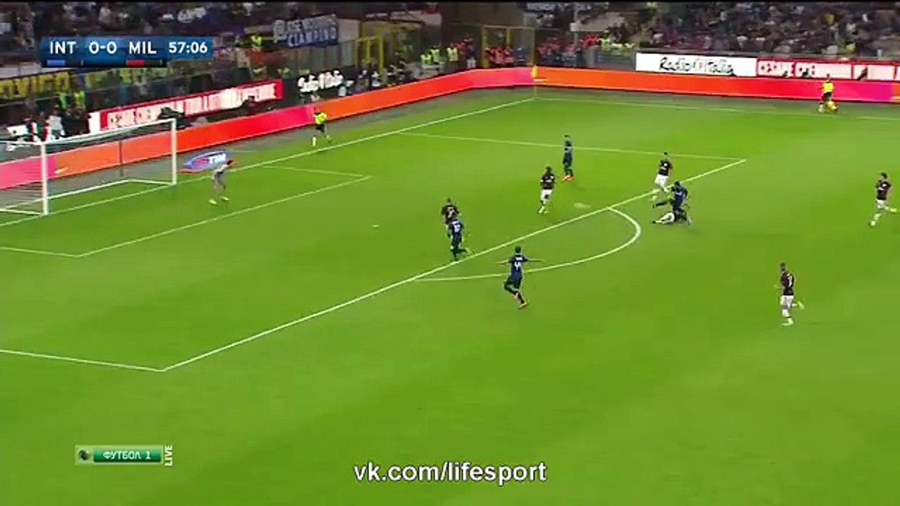 Inter 1-0 AC Milan All Goals & Highlights 13.09.2015 HD