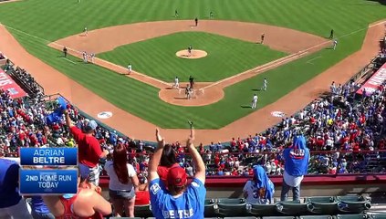 Adrián Beltré conecta 15to. jonrón