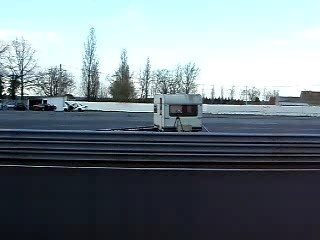 Cascade, Romain THIEVIN et sa caravane