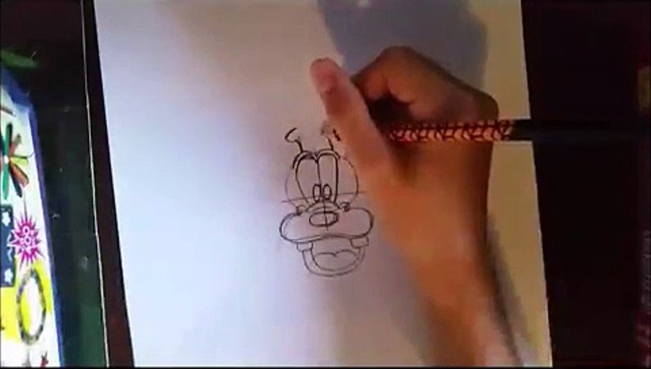 How to draw : goofy