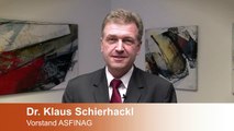 Dr. Klaus Schierhackl, Vorstand ASFINAG