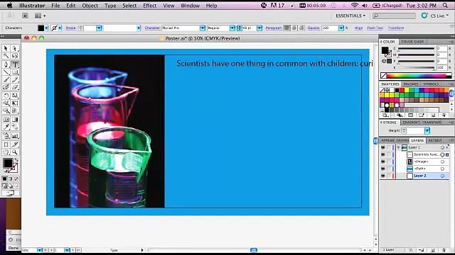 Adobe Illustrator Part 3 of 5- Adding Images and Text