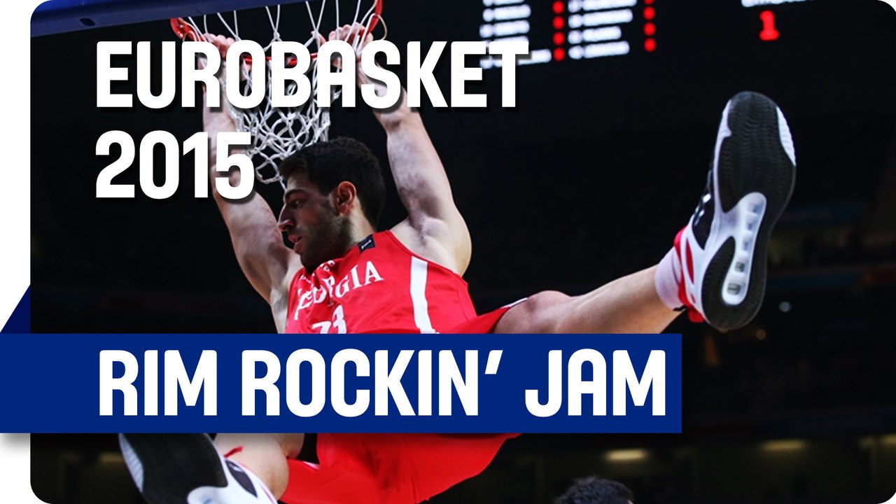 Shengelia Rocks the Rim - EuroBasket 2015