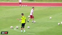 Sergio Ramos skills in training