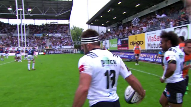 TOP 14 - Brive - Agen : 18-12 - ESSAI Matthieu UGALDE (BRI) - Saison 2015/2016