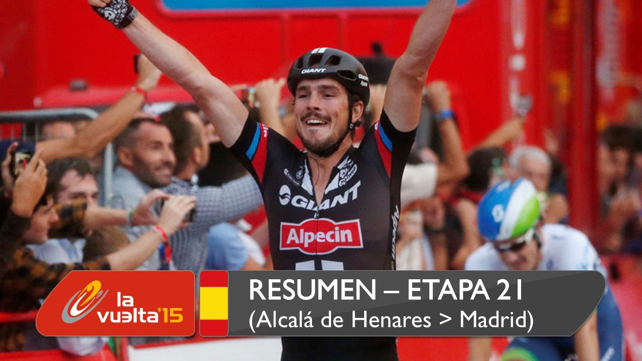 Resumen - Etapa 21 (Alcalá de Henares / Madrid) - La Vuelta a España 2015