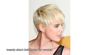 trendy short hairstyles for women