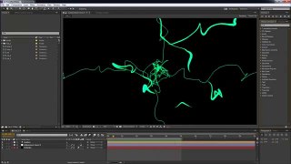Line Animation   After Effects Tutorial   Trapcode Particular