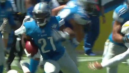 Lions Ameer Abdullah makes a 48-yard run