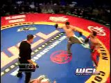 WCL (world combat league): Rich Boine (karate kyokushinkai) VS Fernando Calleros (kick boxing)