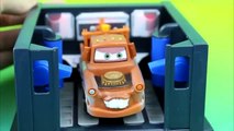 Disney Pixar Cars 2 Tokyo Playset Mater, Grem Lemon & Sumo Wrestlers! Crashing fun!