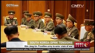 Crossover  Kim Jong Un  Frontline army to enter state of war   CCTV News   CCTV com English