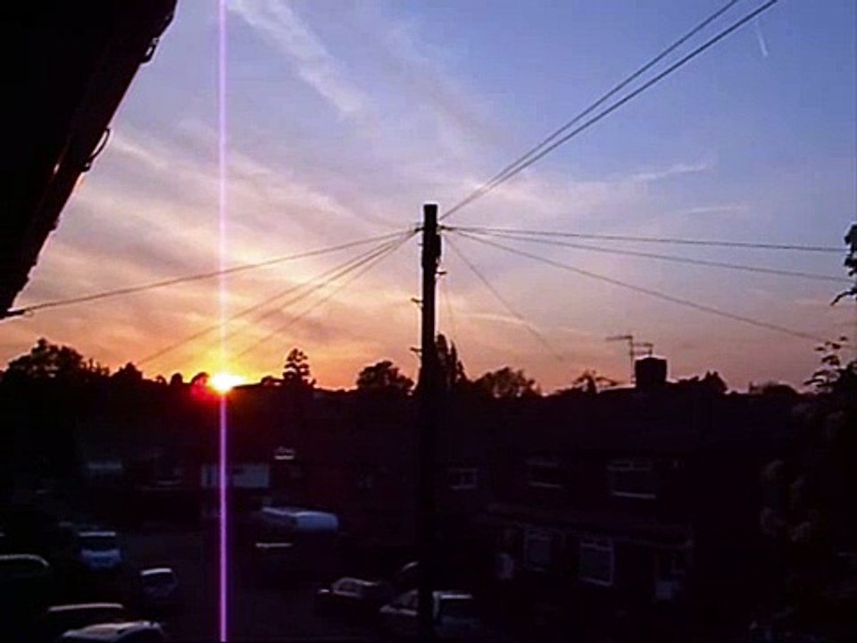 Armageddon sunset.