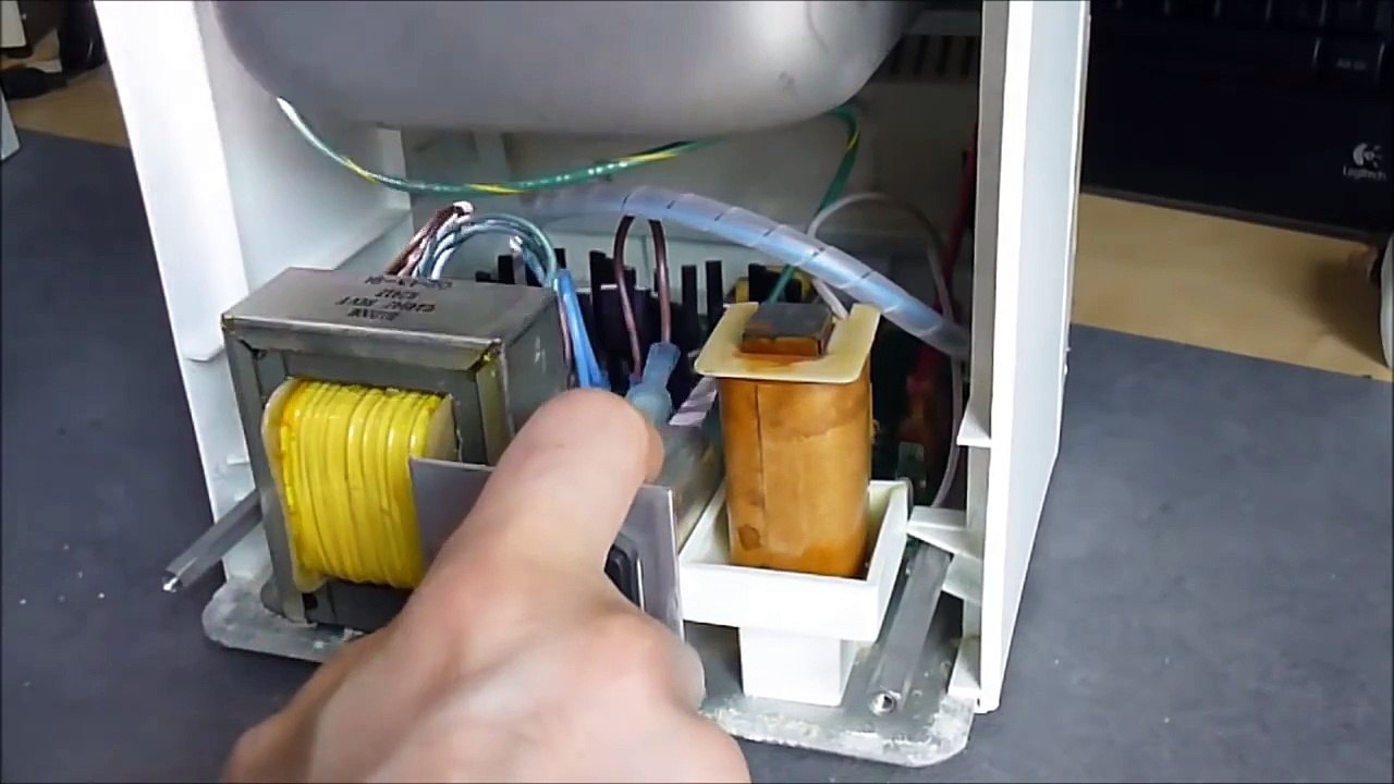 Vintage ultrasonic cleaner teardown