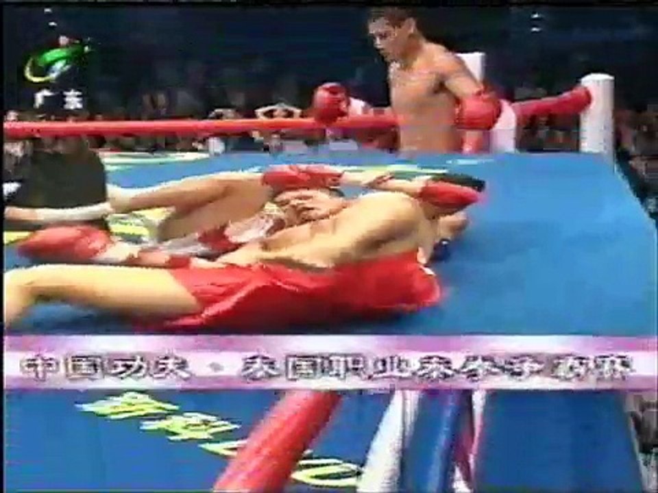 Sanda vs Muay Thai: Liu Hailong vs Robert Kaenorrasing Part 2