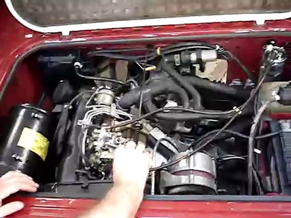 Restauración motor VW T3 1.6 TD