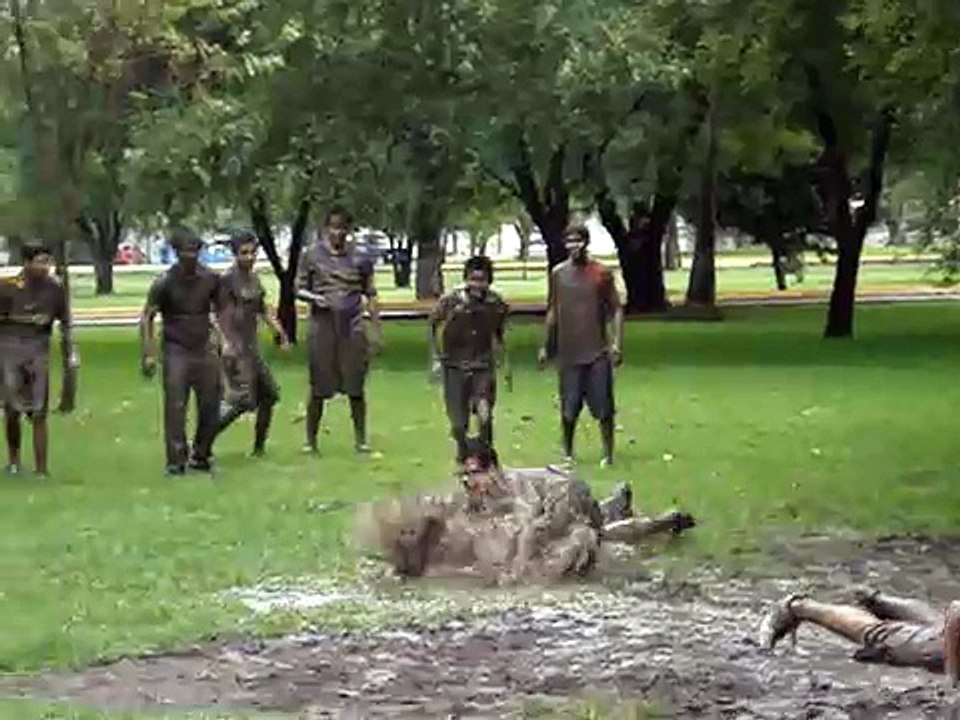 mud fight
