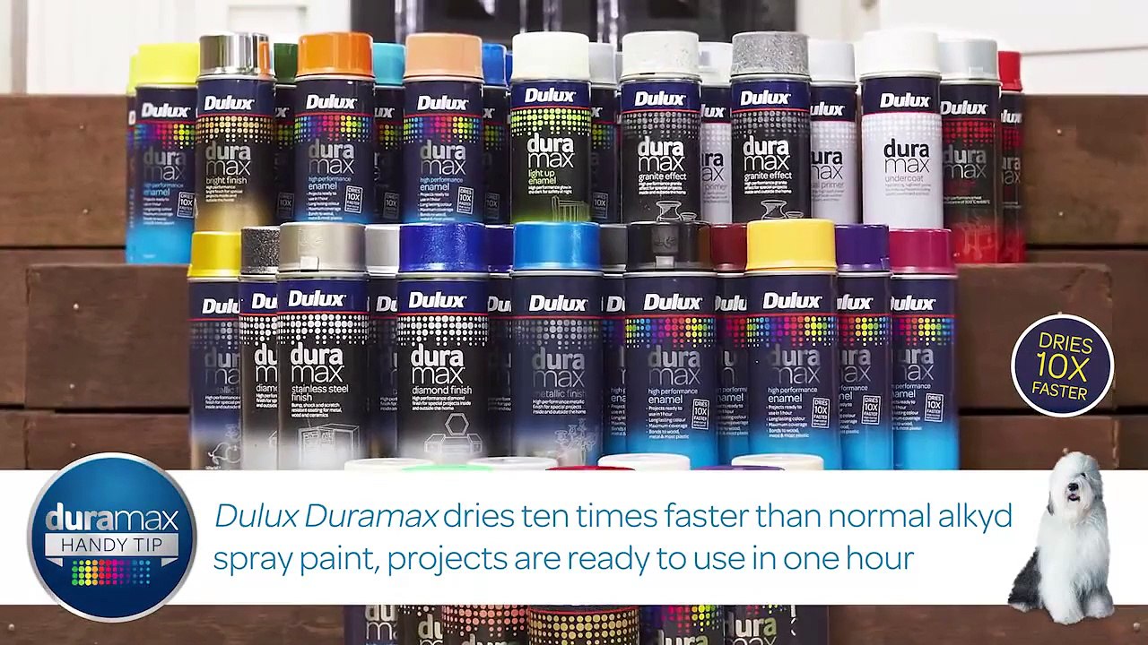 Spray painting made easy with Dulux Duramax