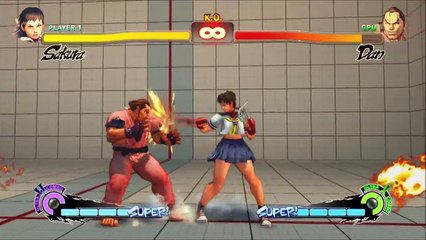 SSFIV AE 2012 - Sakura combo video