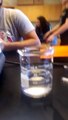 Boiling water and measuring temperature