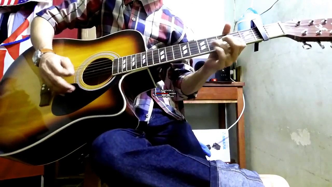 Khmer Guitar Song បទ ស្នេហា៍រដូវវស្សា -  Sne ha ro dov vor sa