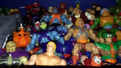 My Vintage MOTU Figure Collection Laser Power He-Man Scare Glow Savage He-Man King Randor!!