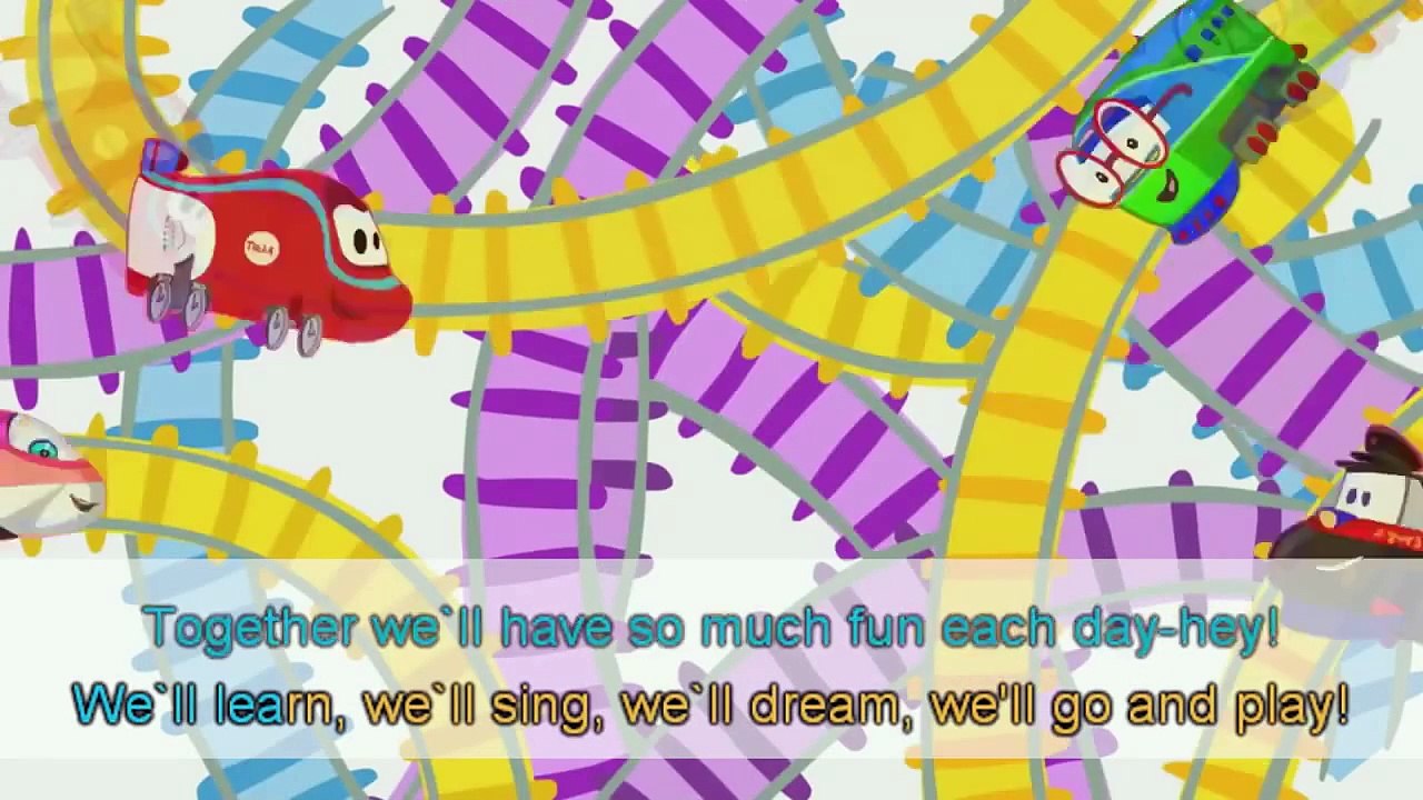 Karaoke for children Trains. Songs With Lyrics