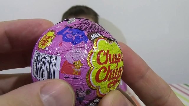 Mister Max Свинка Пеппа Чупа Чупс шары с сюрприз открываем игрушки Peppa Pig Chupa Chups surprise b
